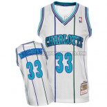 Canotte NBA Throwback Hornets Mourning Bianco