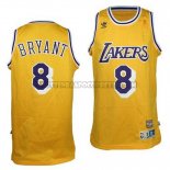 Canotte NBA Throwback Lakers Bryant 8Giallo