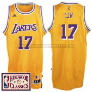 Canotte NBA Throwback Lakers Lin Giallo