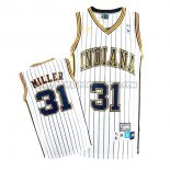 Canotte NBA Throwback Pacers Miller Bianco