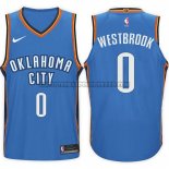 Canotte NBA Thunder Russell Westbrook 2017-18 Bleu