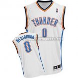 Canotte NBA Thunder Westbrook Blanco