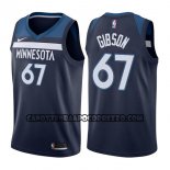 Canotte NBA Timberwolves Taj Gibson Icon 2017-18 Blu