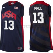 Canotte NBA USA 2012 Paul Nero