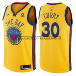 Canotte NBA Warriors Stephen Curry Citta Giallo