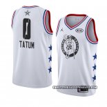 Canotte All Star 2019 Boston Celtics Jayson Tatum Bianco