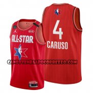 Canotte All Star 2020 Los Angeles Lakers Alex Caruso Rosso