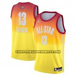 Canotte All Star 2023 Los Angeles Clippers Paul George NO 13 Arancione