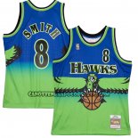Canotte Atlanta Hawks Steve Smith Mitchell & Ness 1996-97 Verde