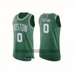 Canotte Boston Celtics Jayson Tatum NO 0 Icon Autentico Verde