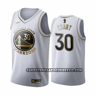 Canotte Golden Edition Golden State Warriors Stephen Curry Bianco