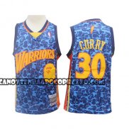 Canotte Golden State Warriors Stephen Curry Mitchell & Ness Blu