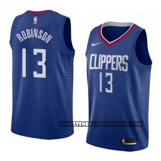 Canotte Los Angeles Clippers Jerome Robinson Icon 2017-18 Blu