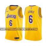 Canotte Los Angeles Lakers Lebron James Icon 2019 Giallo