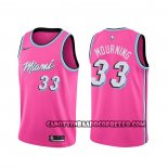 Canotte Miami Heat Alonzo Mourning Earned Rosa