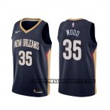 Canotte New Orleans Pelicans Christian Wood Icon Blu