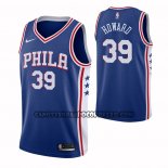 Canotte Philadelphia 76ers Dwight Howard NO 39 Icon Blu