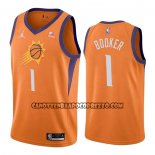 Canotte Phoenix Suns Devin Booker Statement 2021 Arancione