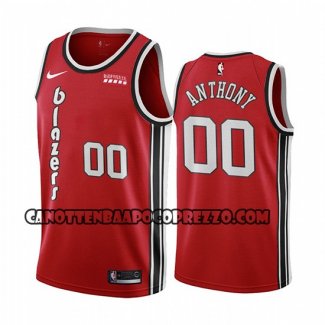 Canotte Portland Trail Blazers Carmelo Anthony Classic Edition Rosso