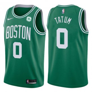 Canotte NBA Autentico Celtics Tatum 2017-18 Verde