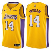 Canotte NBA Autentico Lakers Ingram 2017-18 Giallo