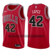 Canotte NBA Bulls Robin Lopez Icon 2017-18 Rosso