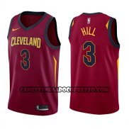 Canotte NBA Cavaliers George Hill Icon 2017-18 Rosso