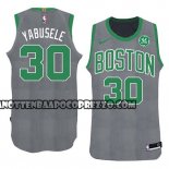 Canotte NBA Celtics Guerschon Yabusele Natale 2018 Verde