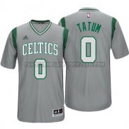 Canotte NBA Manica Corta Celtics Tatum Gris