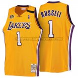 Canotte NBA Throwback 1999-00 Lakers Russell Giallo