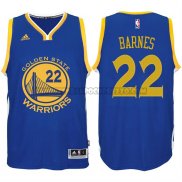 Canotte NBA Warriors Barnes Blu