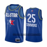 Canotte All Star 2020 Philadelphia 76ers Ben Simmons Blu