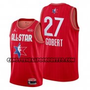 Canotte All Star 2020 Utah Jazz Rudy Gobert Rosso