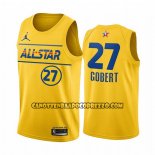 Canotte All Star 2021 Utah Jazz Rudy Gobert Or