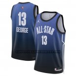 Canotte All Star 2023 Los Angeles Clippers Paul George NO 13 Blu