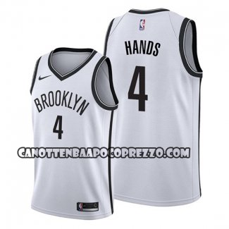 Canotte Brooklyn Nets Jaylen Hands Association 2019-20 Bianco