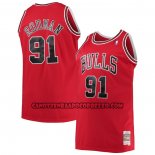 Canotte Chicago Bulls Dennis Rodman Mitchell & Ness 1997-98 Rosso
