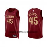Canotte Cleveland Cavaliers Donovan Mitchell NO 45 Icon 2022-23 Rosso
