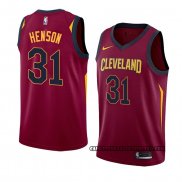 Canotte Cleveland Cavaliers John Henson Icon 2018 Rosso