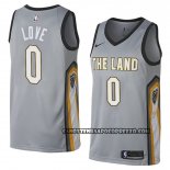 Canotte Cleveland Cavaliers Kevin Love Citta 2018 Grigio