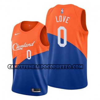 Canotte Cleveland Cavaliers Kevin Love Citta Edition Blu