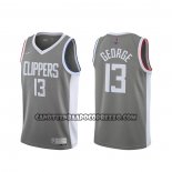 Canotte Los Angeles Clippers Paul George Earned 2020-21 Grigio