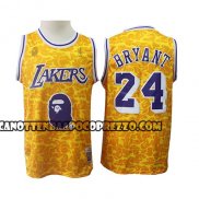 Canotte Los Angeles Lakers Kobe Bryant Mitchell & Ness Giallo