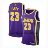 Canotte Los Angeles Lakers Lebron James Statement 2020-21 Viola