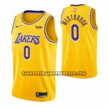 Canotte Los Angeles Lakers Russell Westbrook NO 0 Icon 2020 Giallo