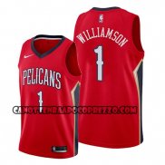 Canotte New Orleans Pelicans Zion Williamson Statement 2019-20 Rosso