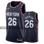 Canotte New York Knicks Mitchell Robinson Citta 2019 Blu