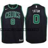Canotte NBA Bambino Boston Celtics Jayson Tatum 2017-18 Nero