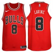 Canotte NBA Bulls Zach Lavine 2017-18 Rouge