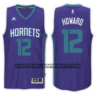 Canotte NBA Hornets Dwight Howard Road 2017-18 Viola